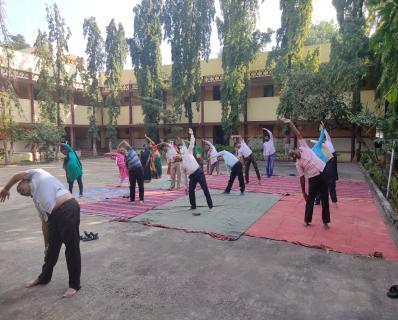 FIT INDIA WEEK ACTIVITIES  BY STAFF