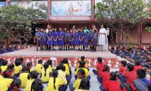  Community Song by scouts and guides 