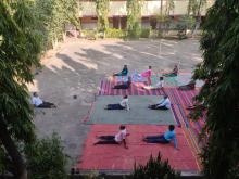 FIT INDIA WEEK ACTIVITIES  BY STAFF